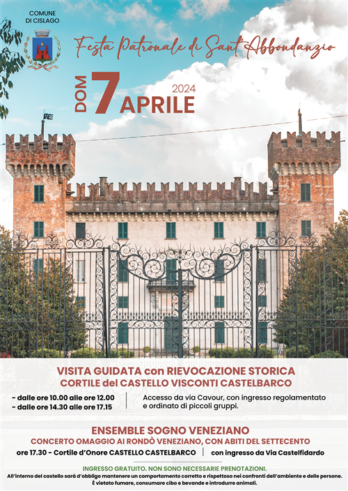 Festa Patronale 2024 - VISITA AL CASTELLO CASTELBARCO

